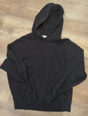 WeWoreWhat Black Women's L Oversized Hooded Sweatshirt
